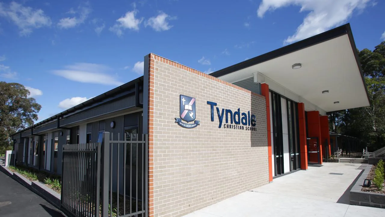 Tyndale Christian School new building entrance